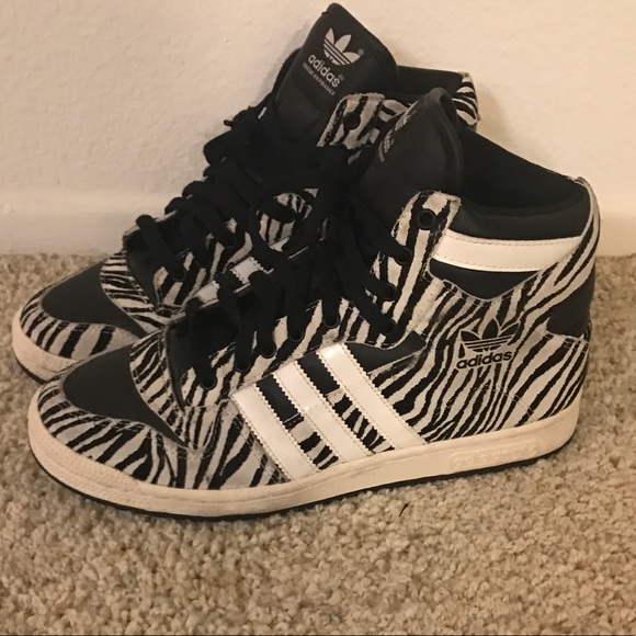 adidas sneakers zebra print